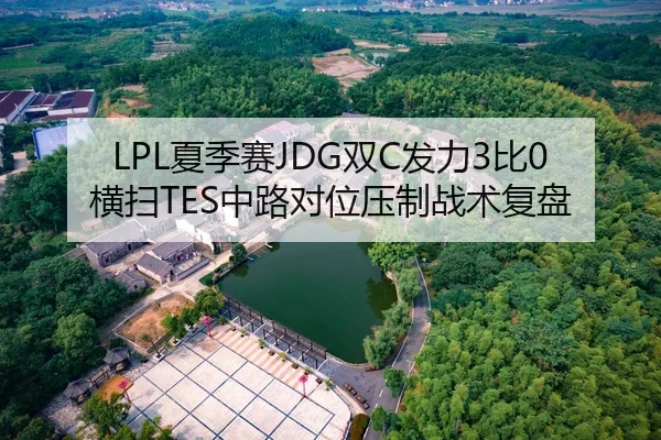 LPL夏季赛JDG双C发力3比0横扫TES中路对位压制战术复盘